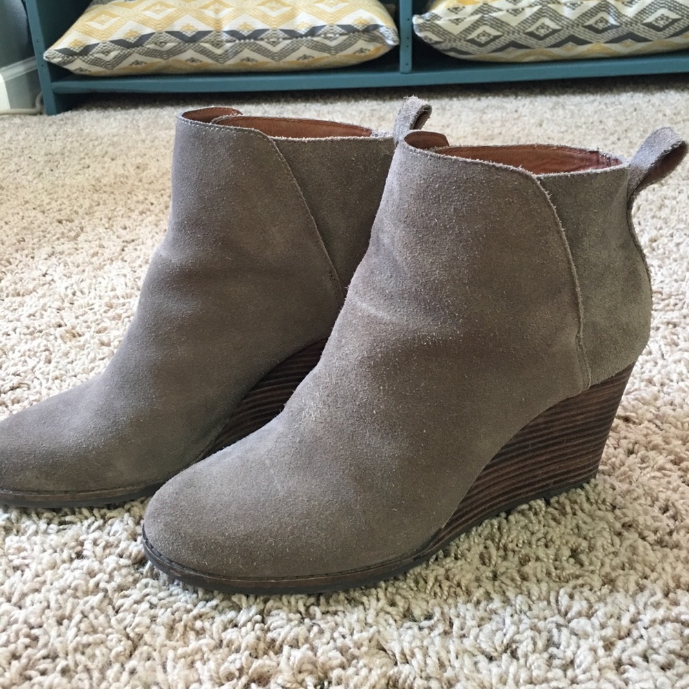 Lucky Brand YAMEENA Wedge Booties